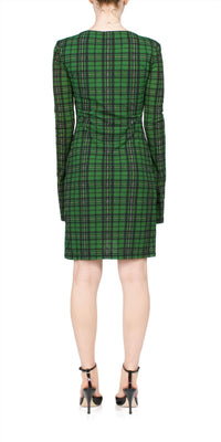 Priscavera - Long Sleeve Mini Dress