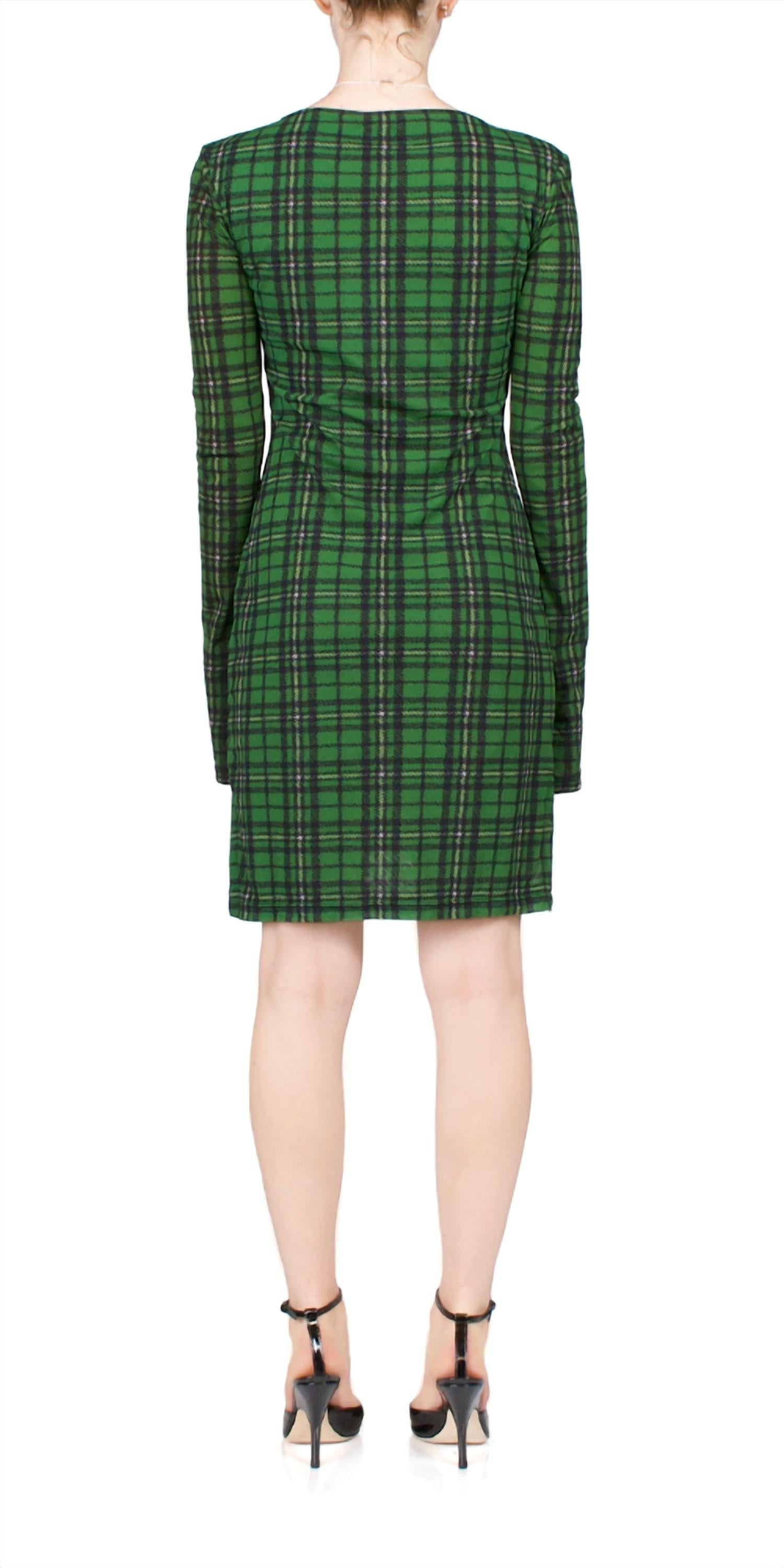 Priscavera - Long Sleeve Mini Dress