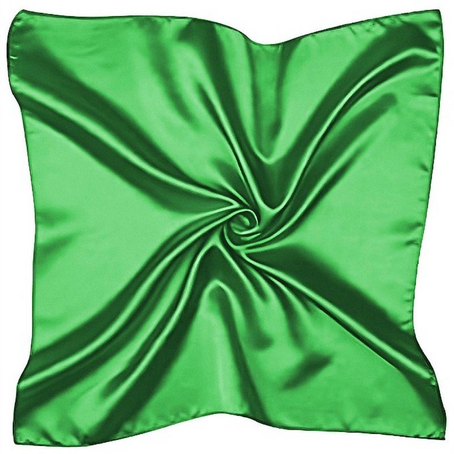Diacly Women's Silky Satin Square Scarf in green - women's scarf