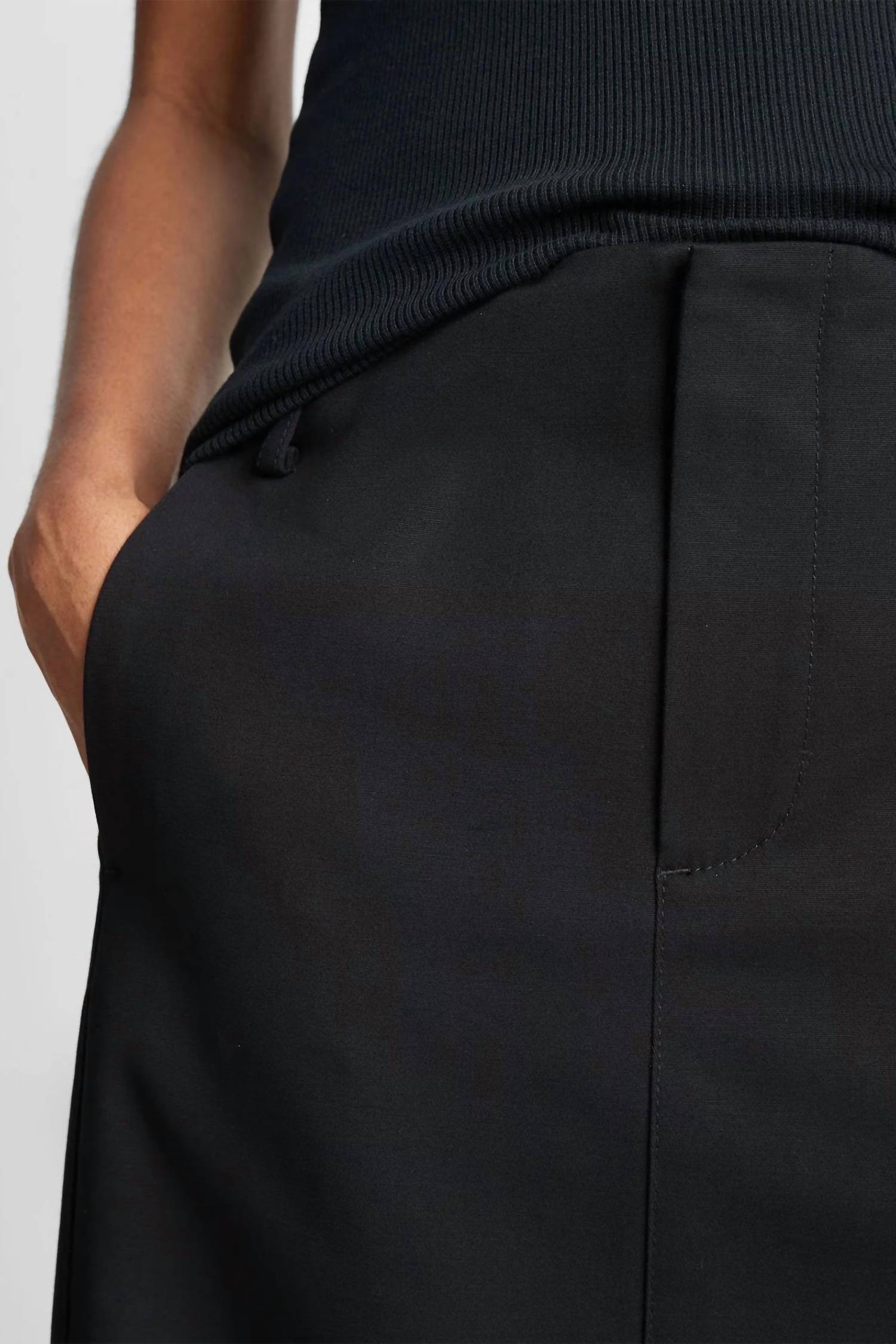 Vince - Cotton Low-rise Straight Trouser Skirt