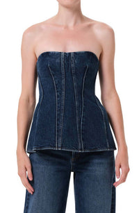 Agolde - Lara Corset Flare Top