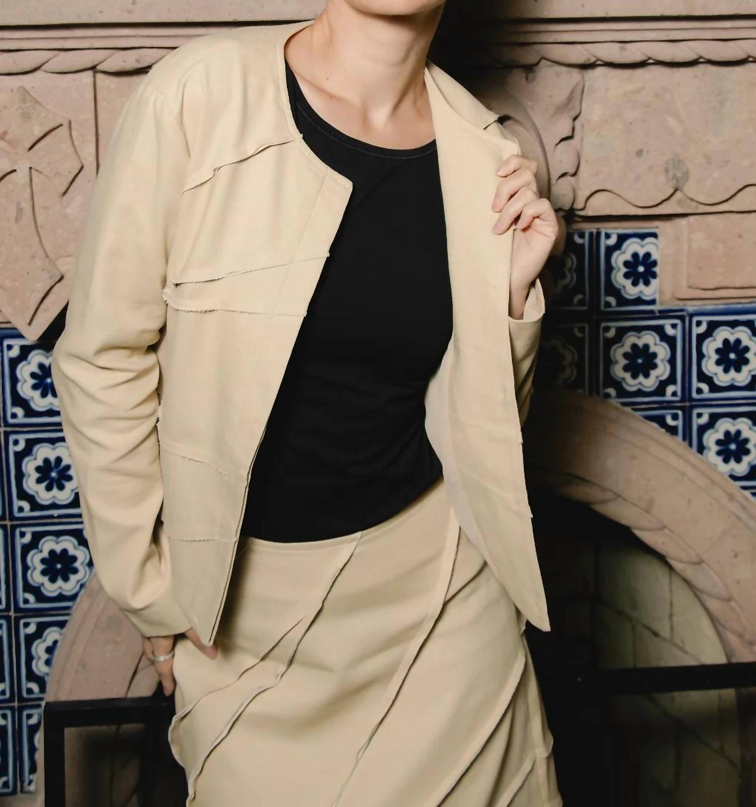 Hana & Co - Chic Lines Jacket Set