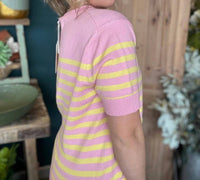 Fate By Lfd - Striped Cashblend Top