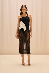 Patbo - Selene Mesh Printed Beach Dress
