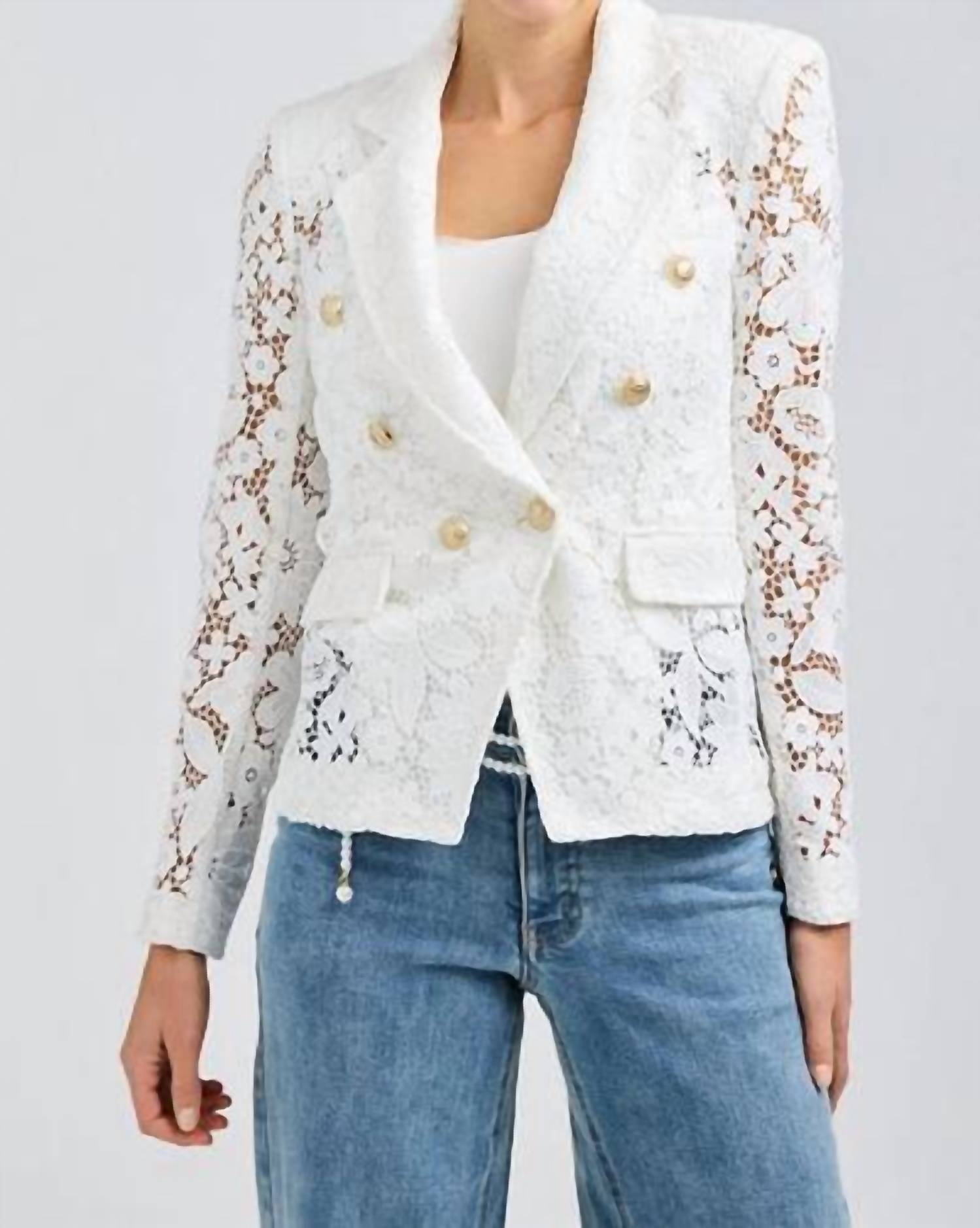 Generation Love - Eliza Lace Blazer