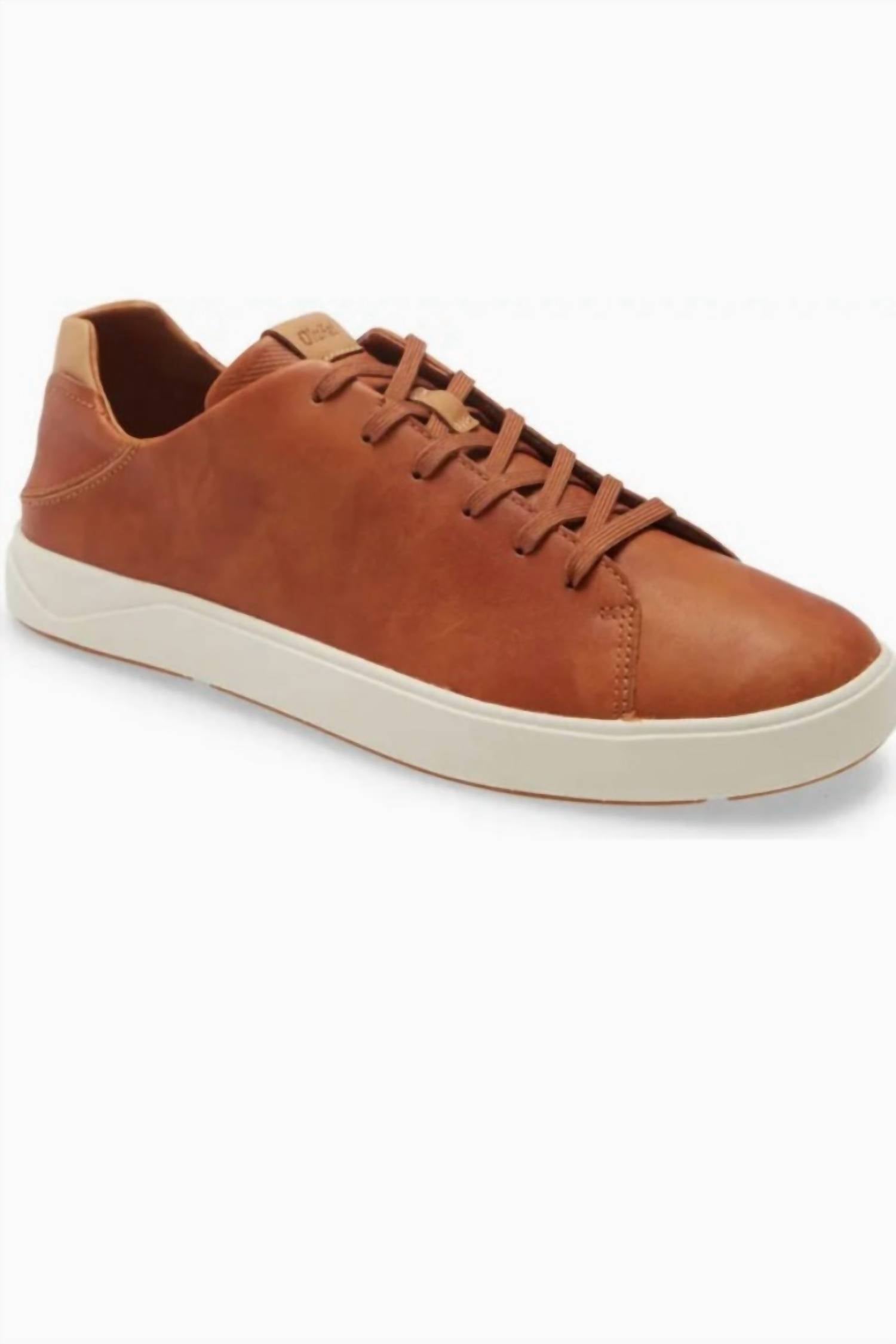 Olukai - Men's Lae‘ahi Lī ‘ili Waterproof Leather Sneakers