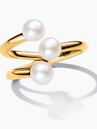 Pandora - Treated Freshwater Cultured Pearl Open Ring