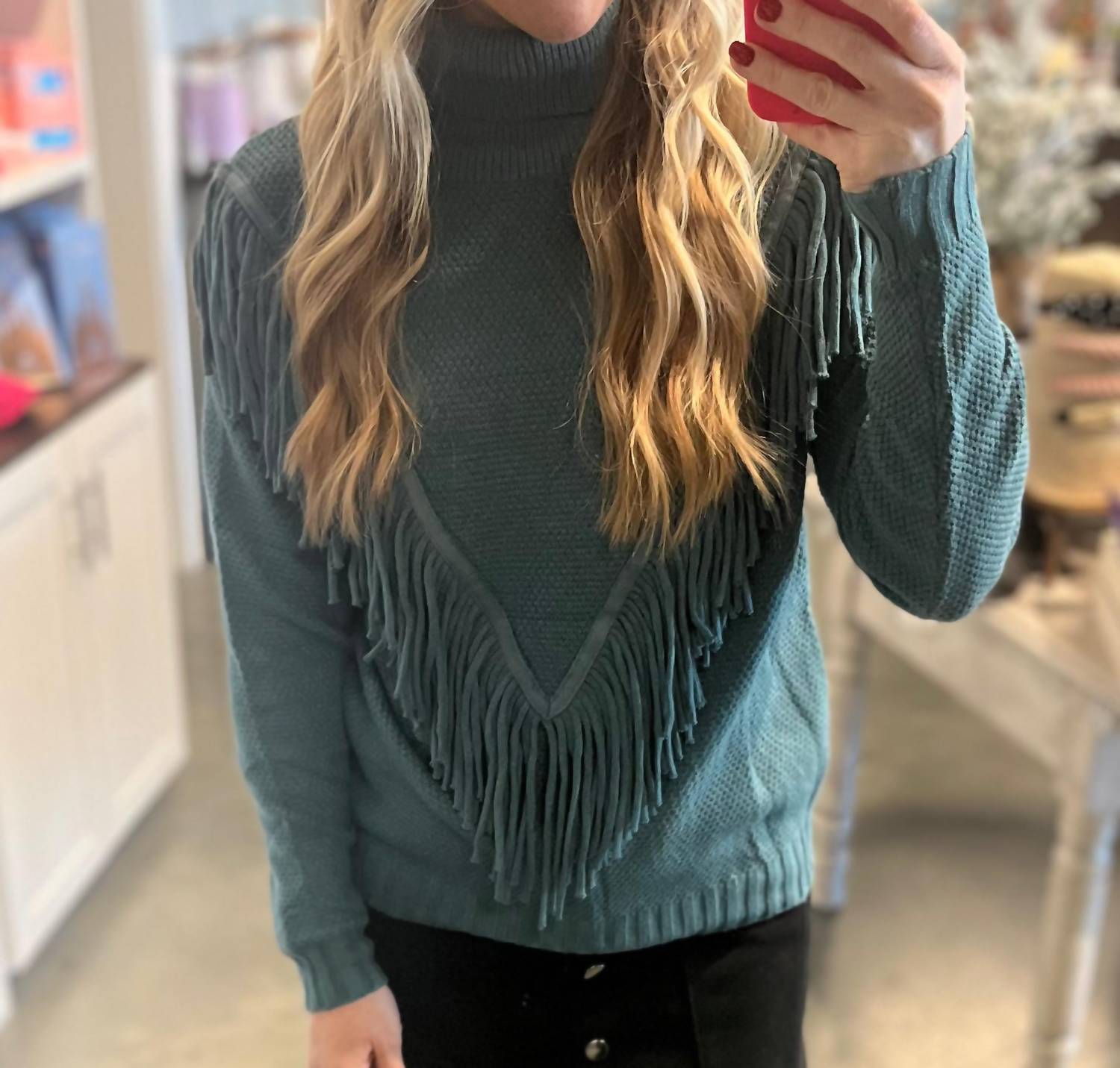 Miss Sparkling - Fringe Sweater