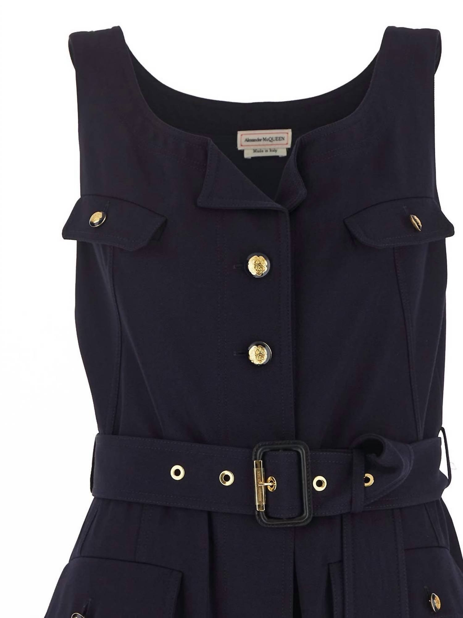Alexander Mcqueen - Women's Military Flared Dress