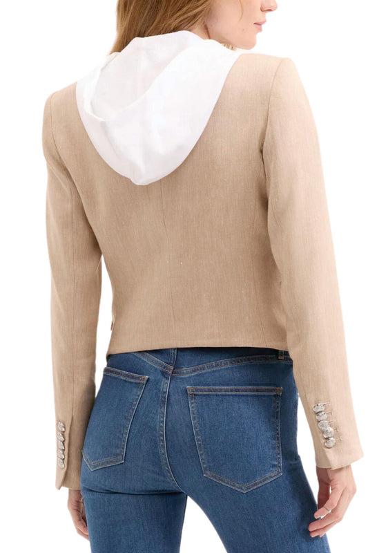 Veronica Beard - Hosanna Linen Dickey Jacket