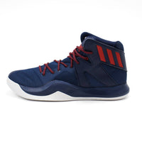 adidas Men's Sm Crazy Bounce Usa Basketball Shoes in navy scarlet - men's shoe - alternate view