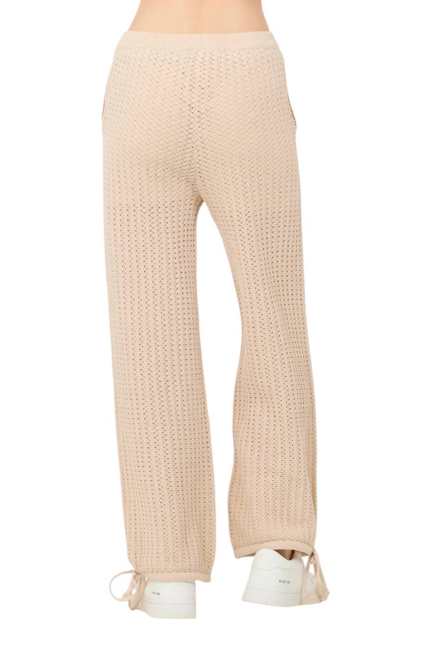 Vintage Havana - Bali Open Crochet Pant