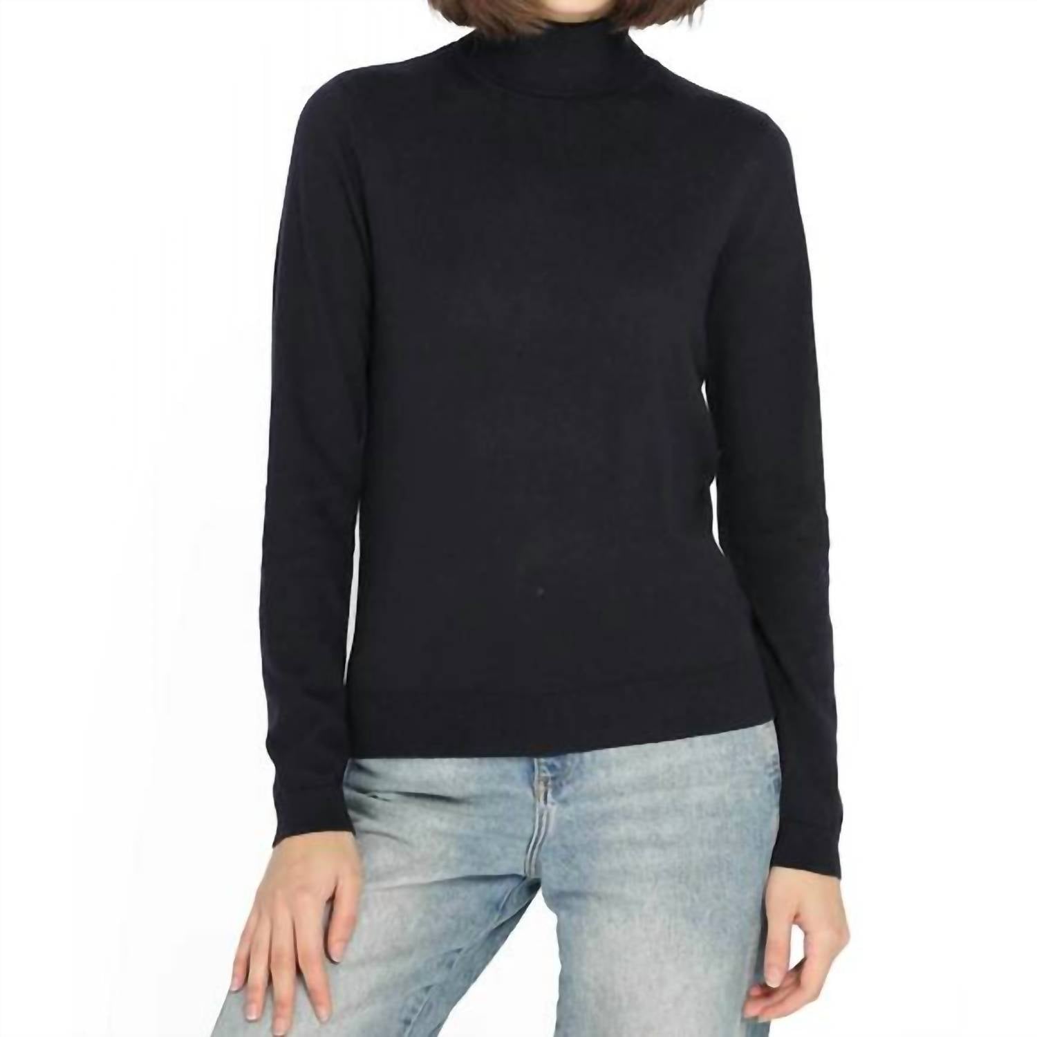 Minnie Rose - Long Sleeve Turtleneck Top