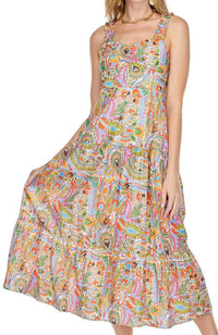 Jade - Bustier Tiered Maxi Dress