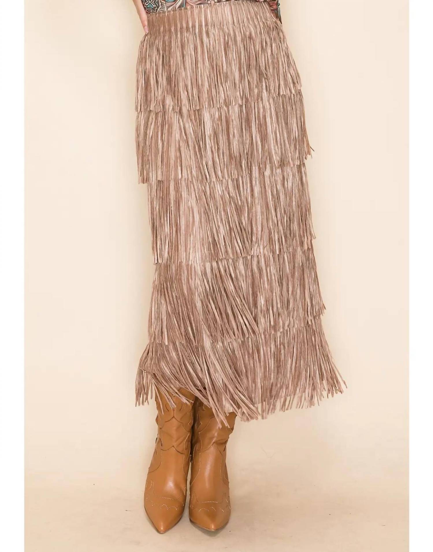 Wonderful & Young - Showgirl Fringe Skirt