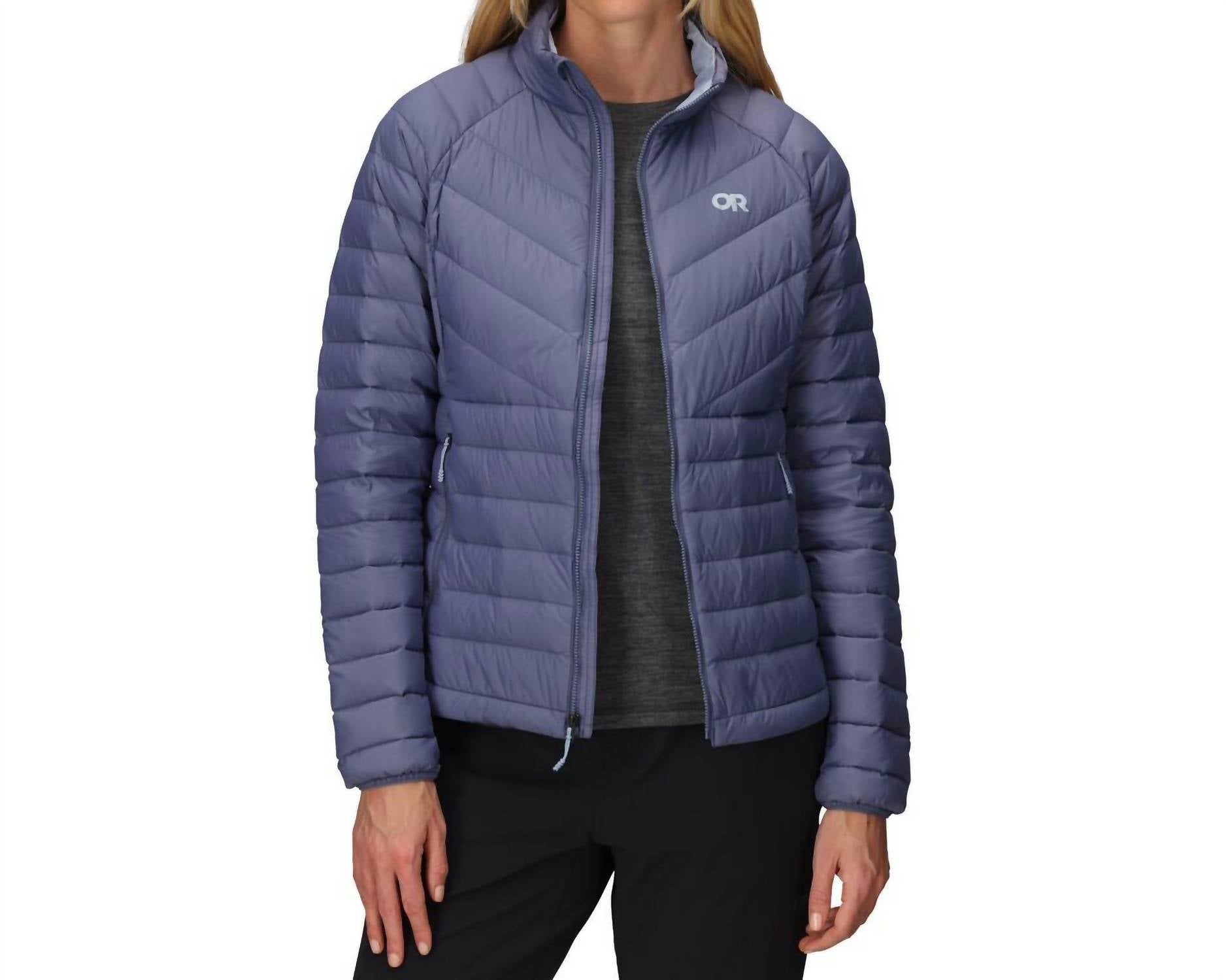 OUTDOOR RESEARCH Transcendent Down Jacket in summit - women's jacket - view 4