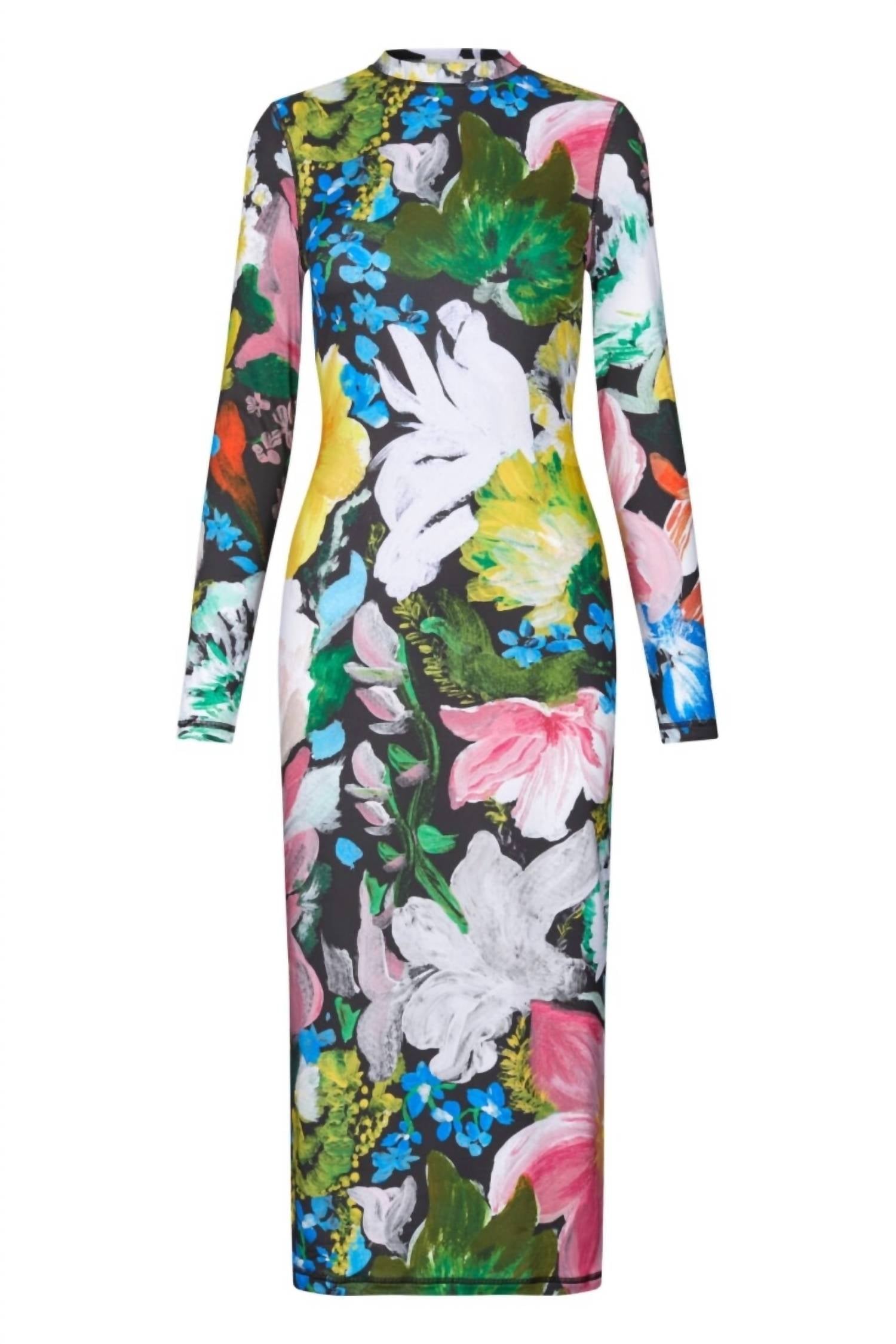 Stine Goya - Pullover Long Sleeve Midi Dress