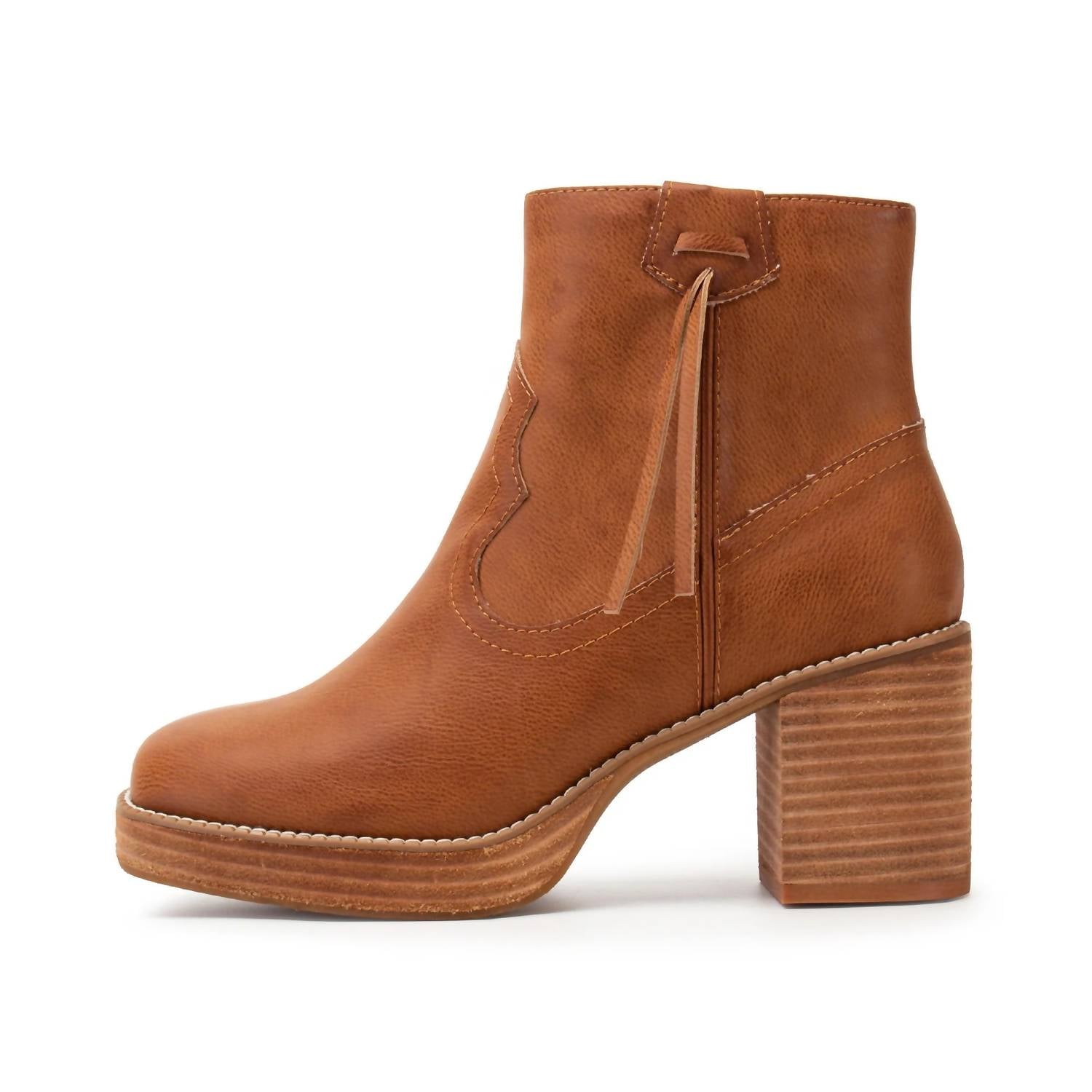 YELLOWBOX Women's Imperial Ankle Boots in brown - women's shoe - alternate view