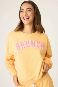Pj Salvage - Mimosa Me Brunch Crewneck Sweater