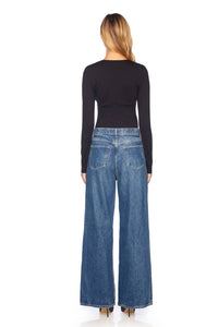 Susana Monaco - Long Sleeve Open Front Top