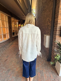 Strawberry Paris - Mei Long Sleeve Button-up Top