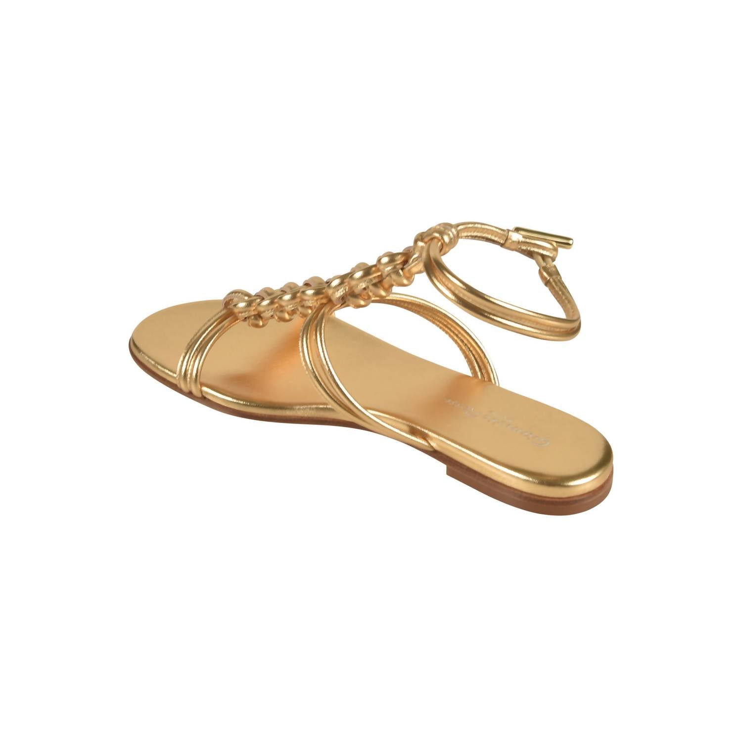 Gianvito Rossi - Women's Capua Nappa Silk Sandals