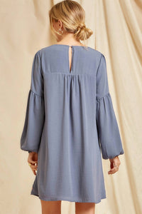 Andree By Unit - Floral Embroidered Babydoll Dress