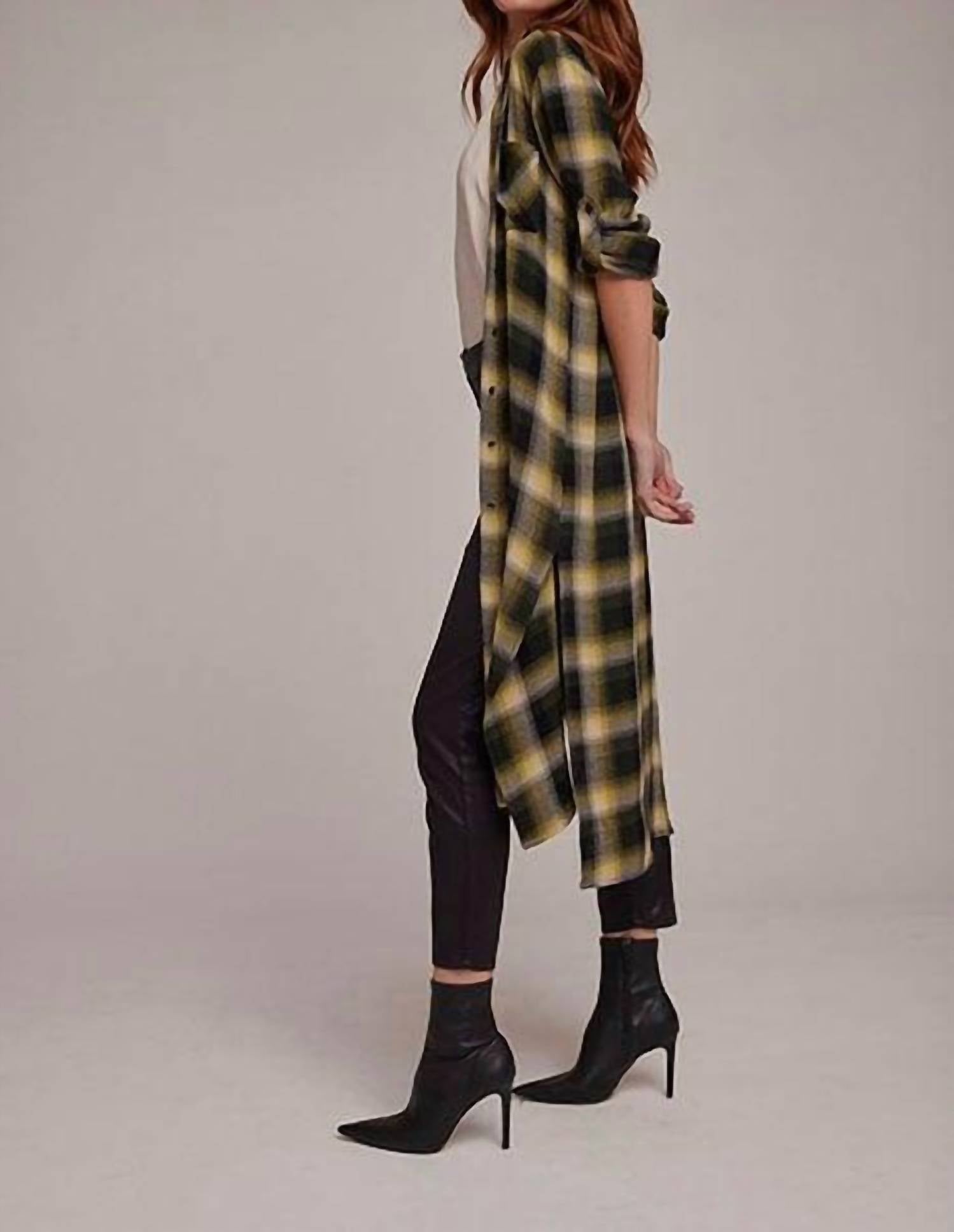 Bella Dahl - Rolled Sleeve Duster Dress
