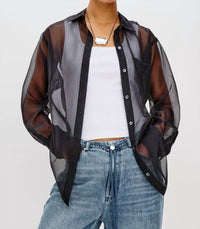 Rails - Sofiya Button Front Top