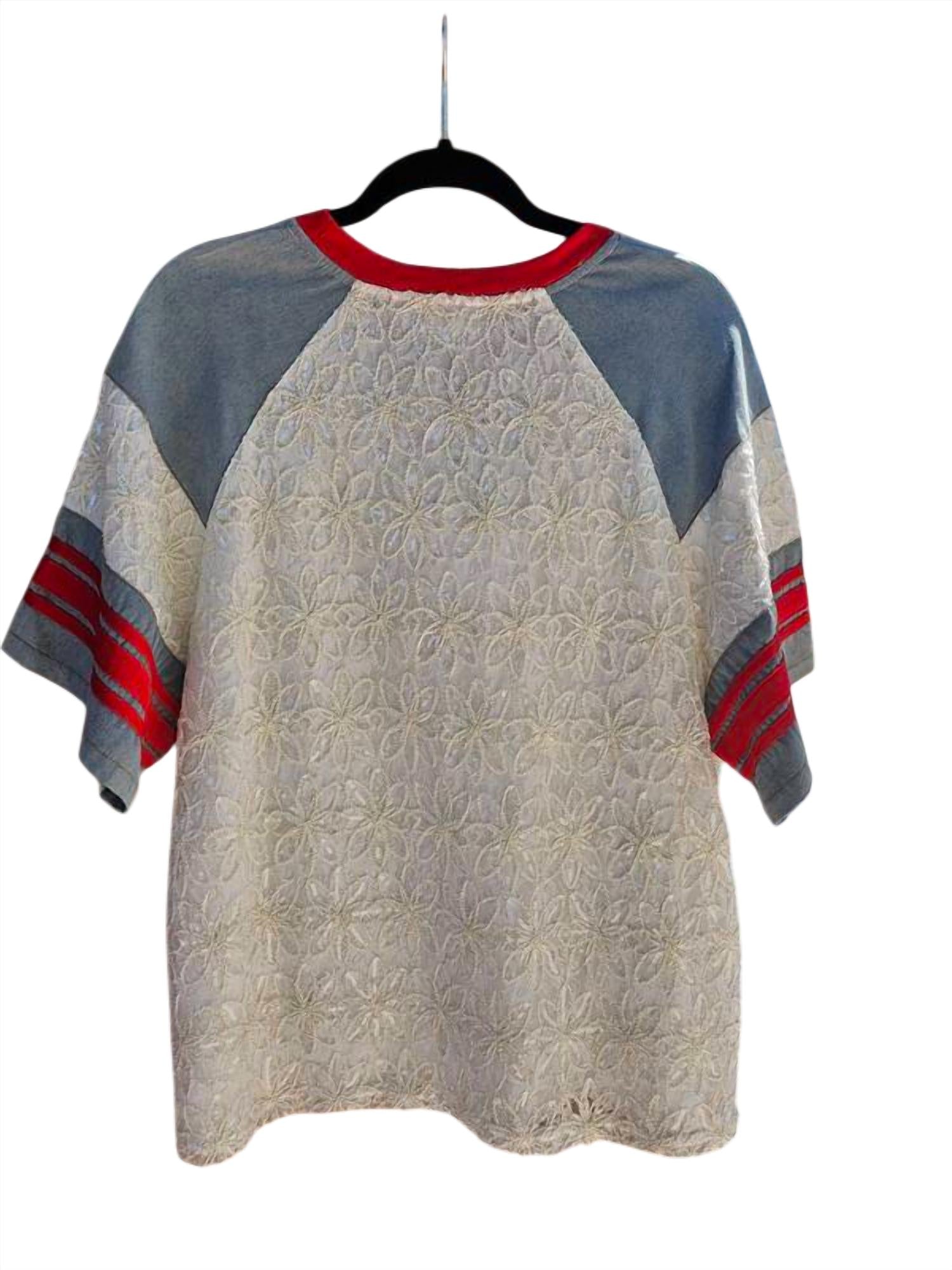 Davi & Dani - Women's Lace Baseball Cherish Shirt