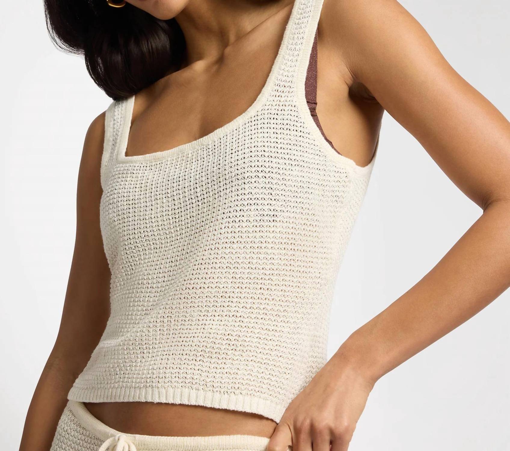 Onia - Knit Square Neck Tank