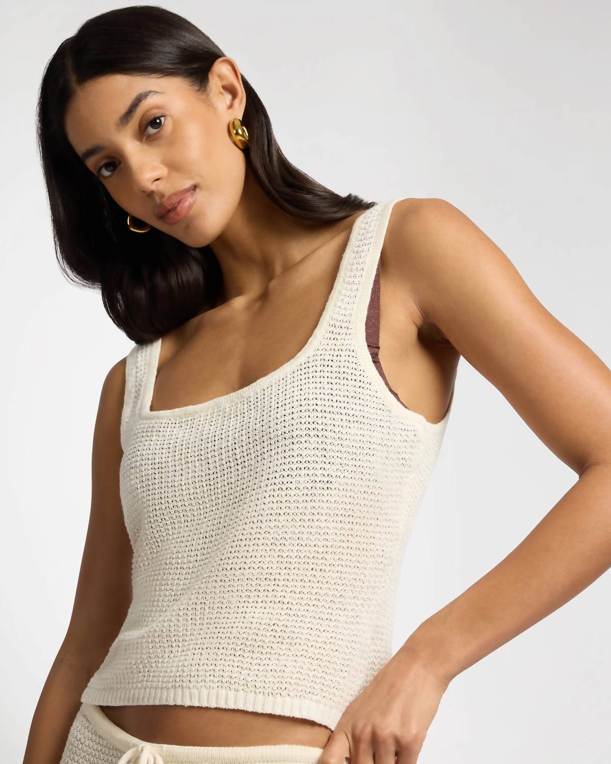 Onia - Knit Square Neck Tank