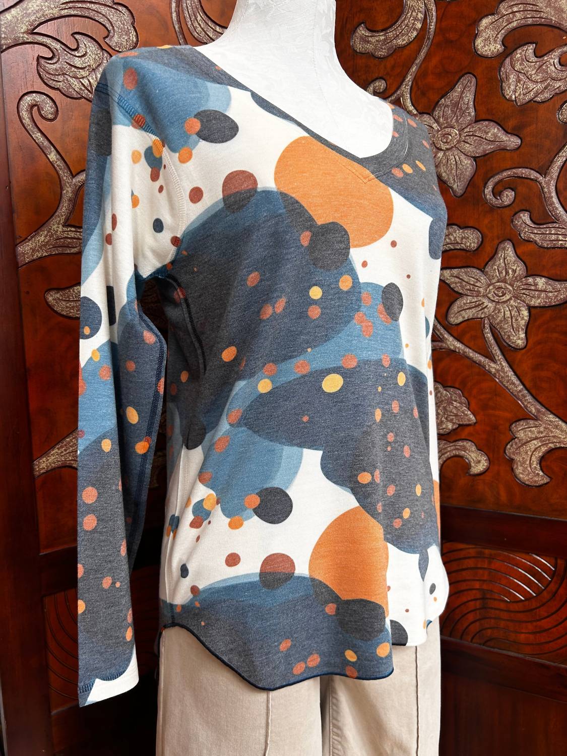 Nally & Millie - Women's French Terry Long Sleeve Tee