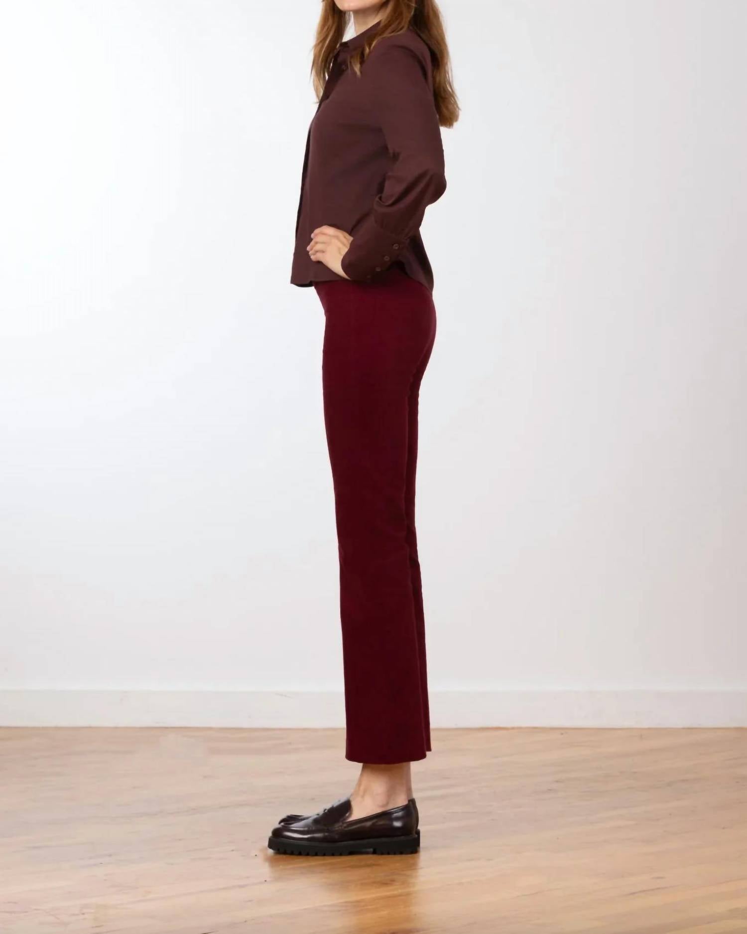 Avenue Montaigne - Leo Cropped Flare Pant