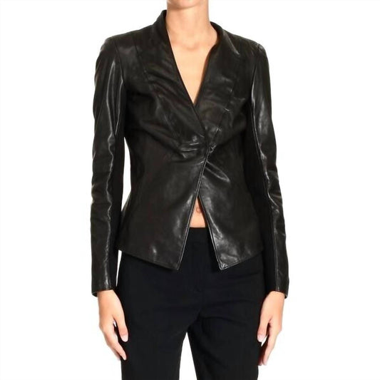 Emporio Armani - Women's Leather Jacket