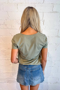 Project Social T - Flora U-Neck Tee