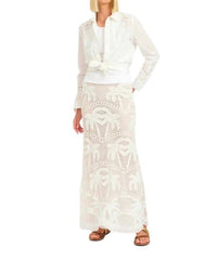 Le Superbe - Bohemian Palms Maxi Skirt