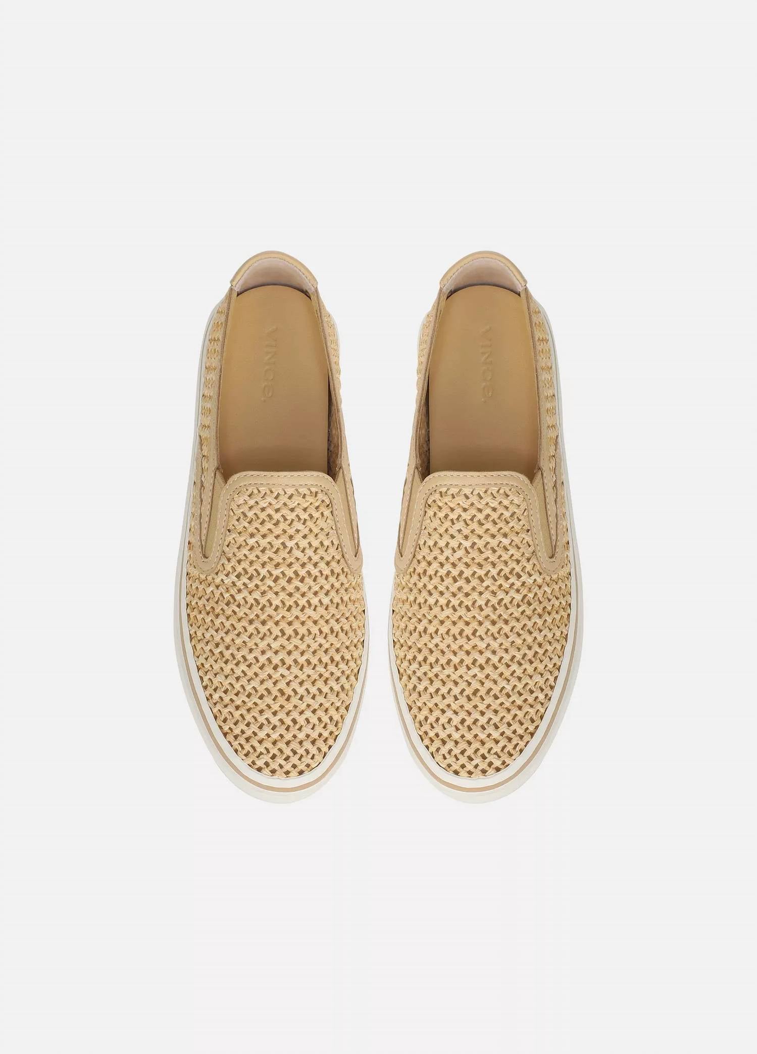 Vince - Women's Blair Raffia Slip On Sneaker