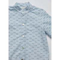 Pi And Pa - Boy's Peces Shirt Set