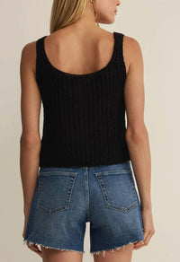 Z Supply - Tate Lace Up Sweater Top