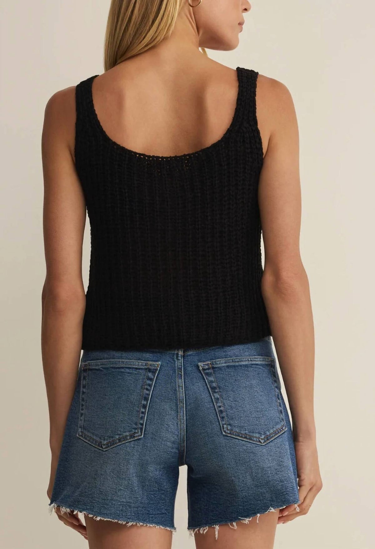 Z Supply - Tate Lace Up Sweater Top