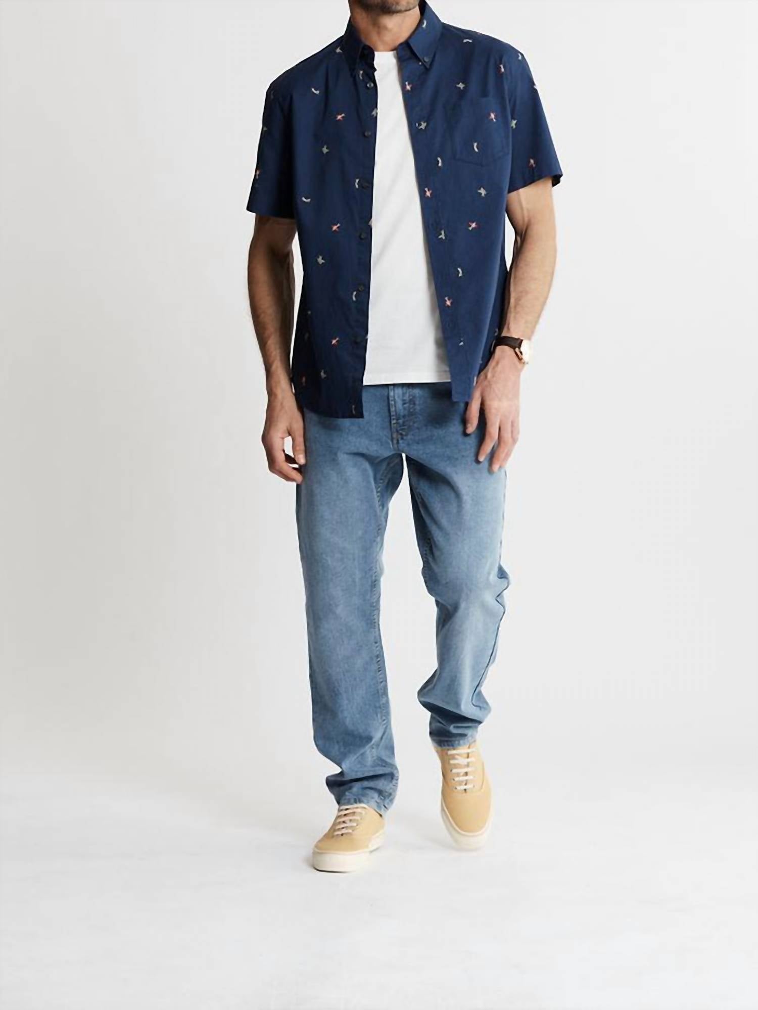 Jachs New York - Bay Oxford Short Sleeve Shirt