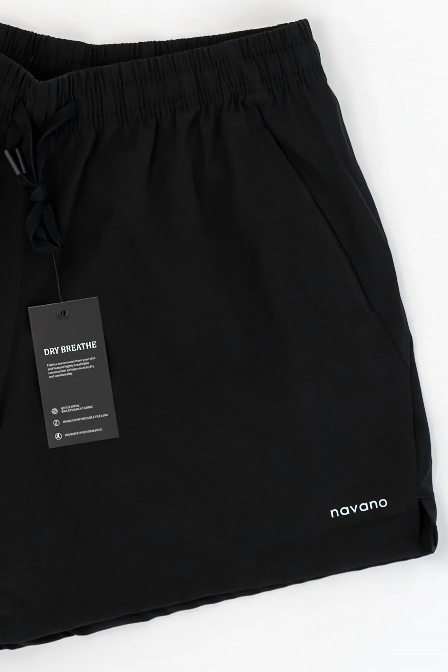 Navano - Men's Pull-on Gym Shorts