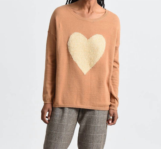 Womens Heart Sweater