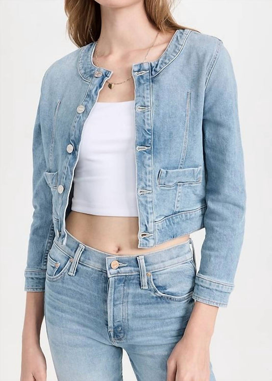 Mother - Picky Cropped Denim Jacket