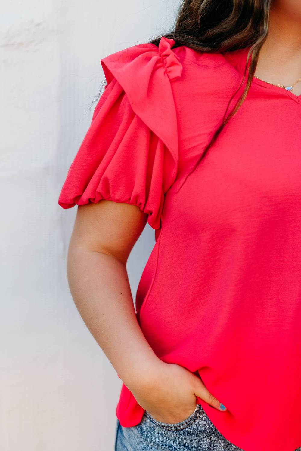 Ivy Jane - Ruffle Sleeve Top