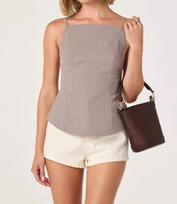 Astr - Nora Tie Back Top