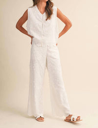 Kelsis - 3d Lace Pants Set