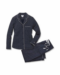 Petite Plume - Women's Woven Twill Classic Pajama Set