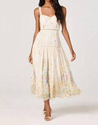 Astr - Pellagia Multi Floral Midi Dress
